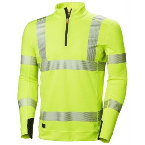 Helly Hansen HH Lifa Active Žlutá Unisex Reflexní tričko s límečkem L