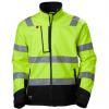 Helly Hansen Alna Žlutá Unisex Softshellová bunda s vysokou viditelností XL