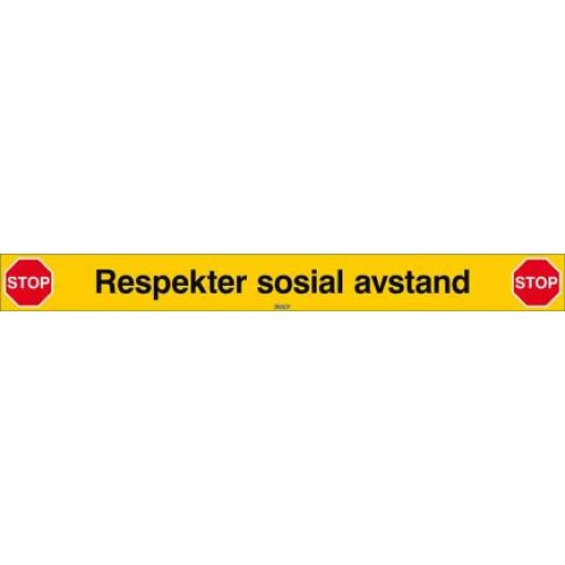 Bezpečnostní plakát, Polypropylen Norština Brady, výška: 80 mm, šířka: 800 mm