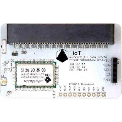 Vývojová sada pro RF, pro LoRa, 868, 915 MHz, LoRa, IoT micro:bit LoRa Node (Multi Frequency), Pi Supply
