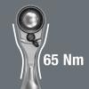 Ráčna 1/4 in, Ergonomický, celková délka: 87 mm Wera