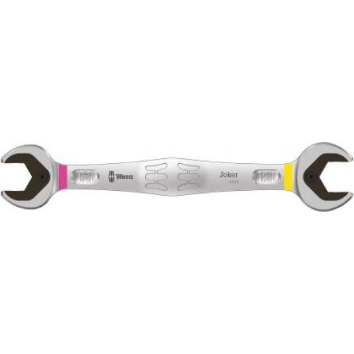 Dvojitý stranový klíč Metrické NE, celková délka: 260.5 mm Wera