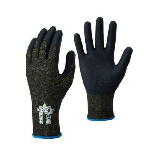 Showa Pracovní rukavice CE Černá Ano Kevlar Ano Ano 9 S-TEX 581 Nitrilová pěna