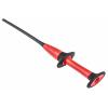 Fluke Krokosvorka, 5 mm, velikost zásuvky: 114 mm, Červená, Černá 1A, 1 kV, Pryž, materiál kontaktu: Niklovaný