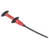 Fluke Krokosvorka, 5 mm, velikost zásuvky: 114 mm, Červená, Černá 1A, 1 kV, Pryž, materiál kontaktu: Niklovaný