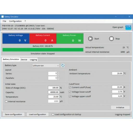 Software, Software, pro použití s: EA-PSB 9000, EA-PSB 10000 EA Elektro-Automatik