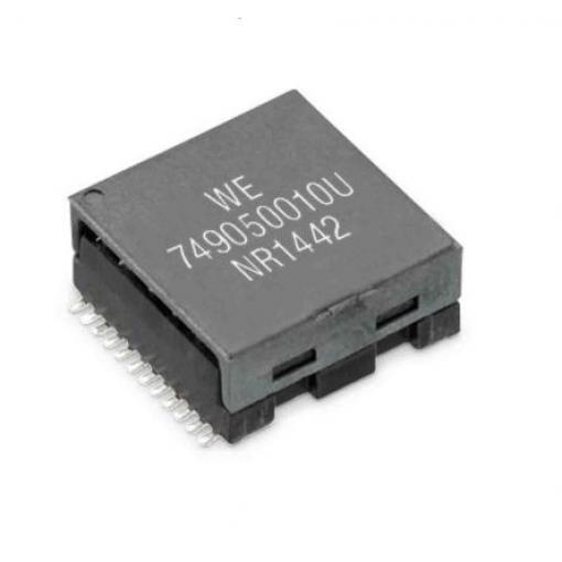 Ethernetový transformátor LAN, 17.73 x 14.86 x 7.24mm, Povrchová montáž