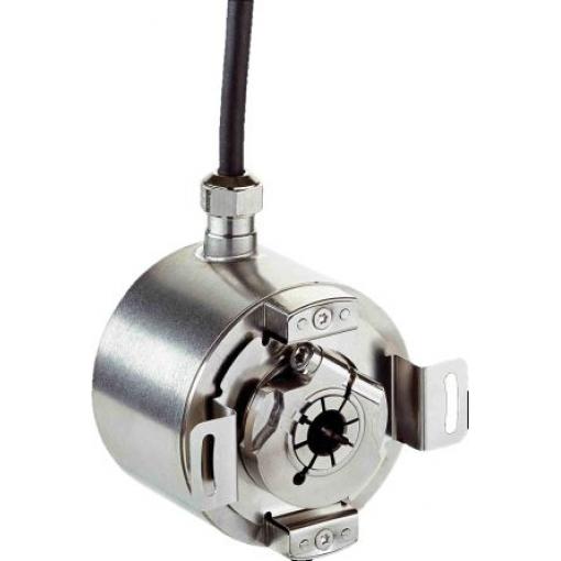 Přírůstkový kodér, řada: DFS60I Přírůstkové TTL, HTL 32V dc 6000 rpm 65536 ppr Slepý dutý IP67 SICK 12 mm