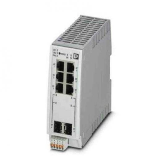 Ethernetový přepínač 8portový Phoenix Contact Řízený