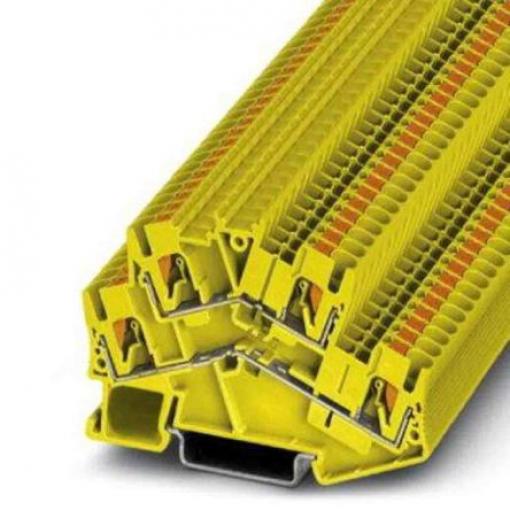 Phoenix Contact Svorkovnice s dvojitou úrovní 1037089, řada: PTTBS, 500 V Žlutá 0.14 to 4 mm² 2 Zásuvný ATEX, IECEx