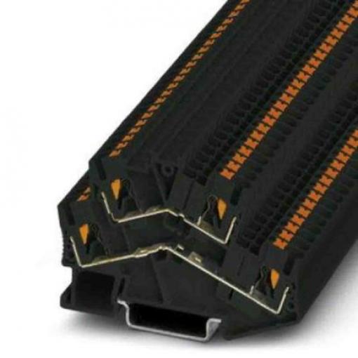 Phoenix Contact Svorkovnice s dvojitou úrovní 1037087, řada: PTTBS, 500 V Černá 0.14 to 4 mm² 2 Zásuvný ATEX, IECEx