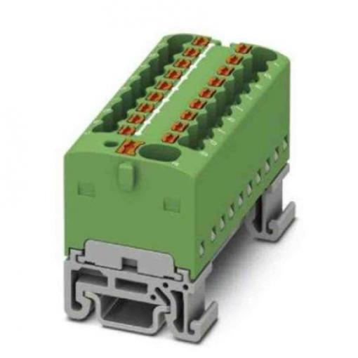 Distribuční blok, počet cest: 19, 17.5A, 500 V