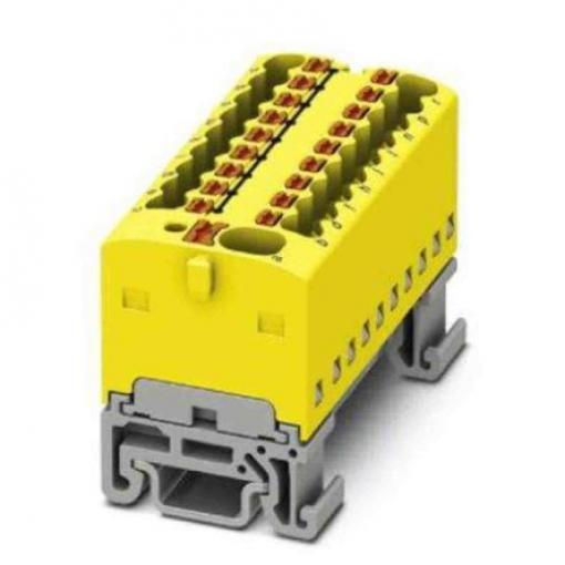 Distribuční blok, počet cest: 19, 17.5A, 500 V