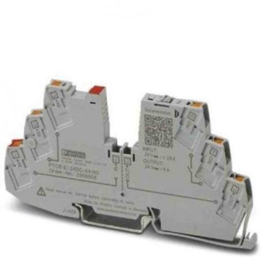 Phoenix Contact Elektronický jistič, řada: PTCB 24 V, počet kanálů: 1, 4 A Lišta DIN, šířka: 12.5 mm, hloubka: 52 mm,
