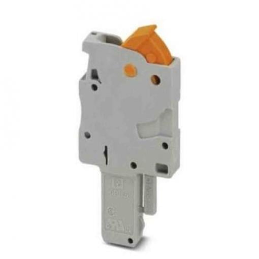 Phoenix Contact Zásuvný blok Terminal, řada: Combi Pluggable Solutions, rozteč: 5.2 mm, počet kontaktů: 1, Šedá
