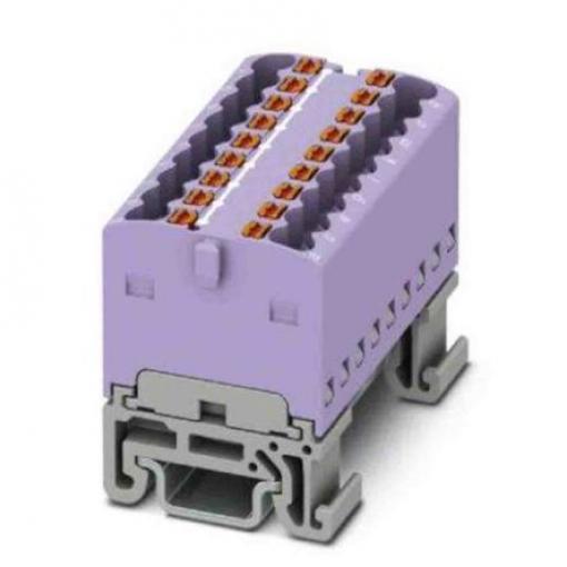 Distribuční blok, počet cest: 18, 17.5A, 500 V