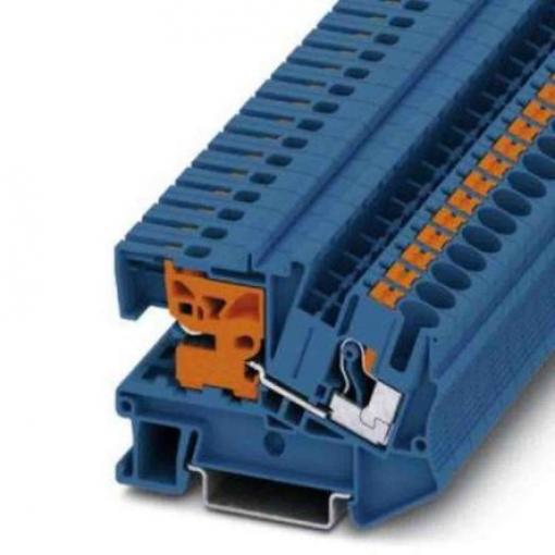 Phoenix Contact Odpojovací svorkovnice 3213967, řada: PTN, 1 kV Modrá 0.5 to 10 mm² 1 Zásuvný