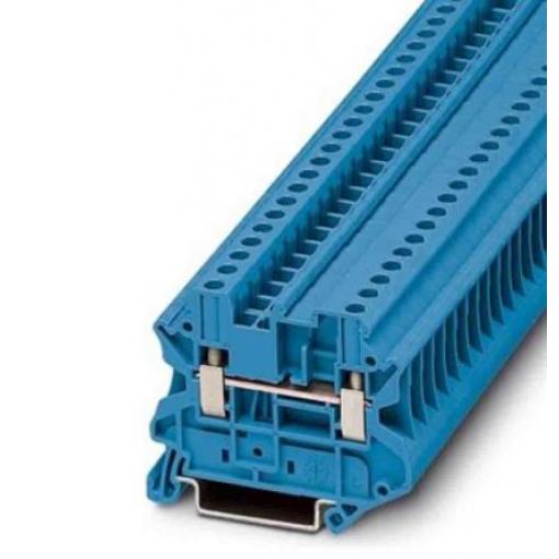Phoenix Contact Napájení přes svorkovnici 3046197, řada: UT 4, 800 V Modrá 0.14 to 6 mm² 1 Šroubová IECEx/ATEX