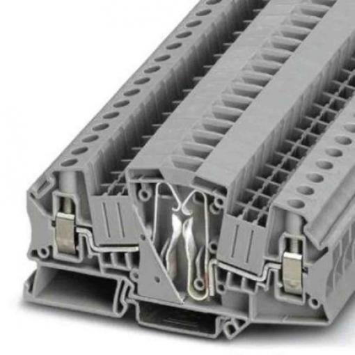 Phoenix Contact Testovací přerušení svorkovnice 3047420, řada: UTME, 500 V Šedá 0.2 to 10 mm² 1 Šroubová