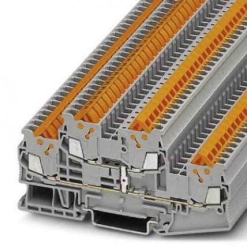 Phoenix Contact Svorkovnice s dvojitou úrovní 3205153, řada: QTTCB, 500 V Šedá 0.25 to 1.5 mm² 2 Rychlé připojení ATEX,