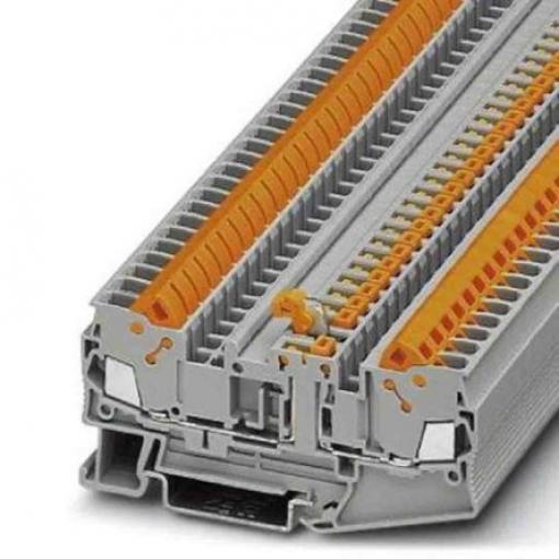 Phoenix Contact Svorkovnice odpojitelná nožem 3206487, řada: QTC, 400 V Šedá 0.5 to 2.5 mm² 1 Rychlé připojení