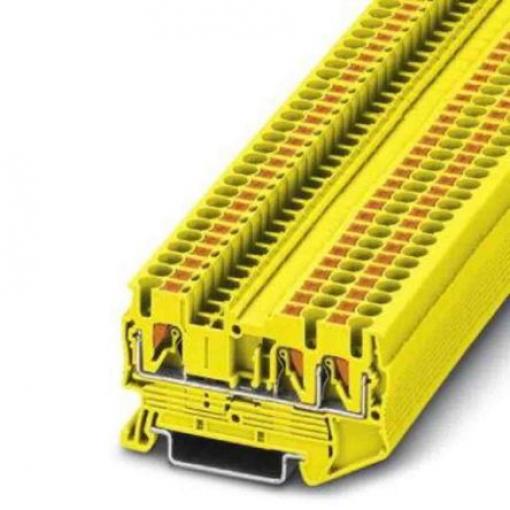 Phoenix Contact Napájení přes svorkovnici 3209553, 800 V Žlutá 0.14 to 4 mm² 1 Zásuvný IECEx/ATEX