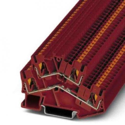 Phoenix Contact Svorkovnice s dvojitou úrovní 3209607, řada: PTTBS, 500 V Červená 0.14 to 4 mm² 2 Zásuvný IECEx, ATEX