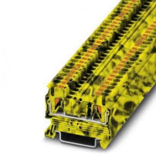 Phoenix Contact Napájení přes svorkovnici 1077080, 800 V Žlutá, Černá 0.14 to 4 mm² 1 Zásuvný IECEx/ATEX