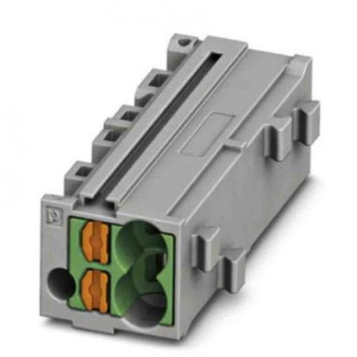Phoenix Contact Zásuvný blok Terminal, řada: PTMC 0.14 to 2.5 mm², Lišta DIN Šedá, počet cest: 1 17.5A, 14/26 AWG, 500 V