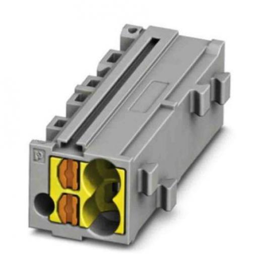 Phoenix Contact Zásuvný blok Terminal, řada: PTMC 0.14 to 2.5 mm², Lišta DIN Šedá, počet cest: 1 17.5A, 14/26 AWG, 500 V