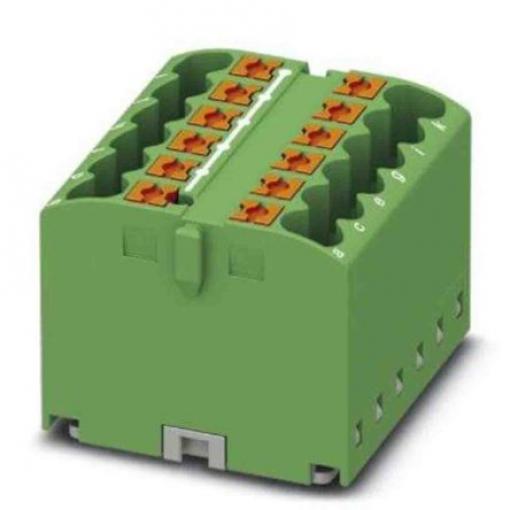 Phoenix Contact Distribuční blok, počet cest: 12, 450 V 24A Zelená