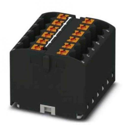 Phoenix Contact Distribuční blok, počet cest: 12, 450 V 24A Černá