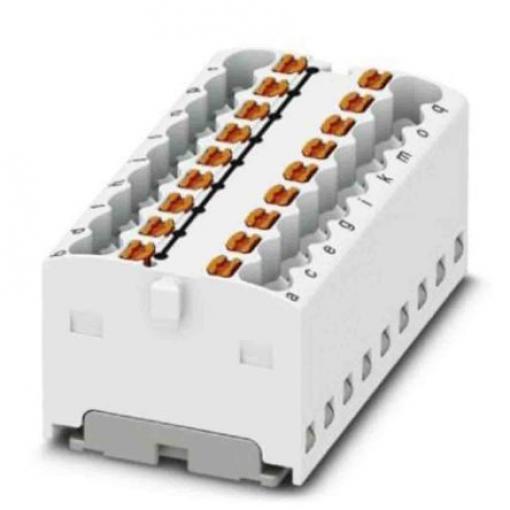 Phoenix Contact Distribuční blok, počet cest: 18, 450 V 17.5A Bílá