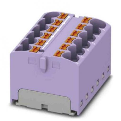 Phoenix Contact Distribuční blok, počet cest: 12, 450 V 32A Fialová