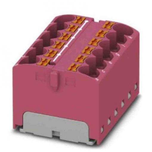 Phoenix Contact Distribuční blok, počet cest: 12, 450 V 32A Růžová
