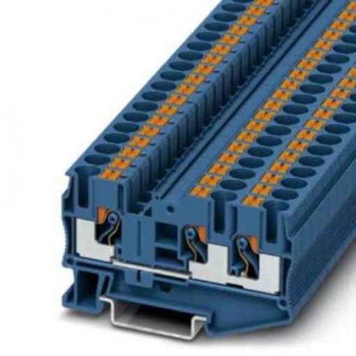 Phoenix Contact Napájení přes svorkovnici 3211485, řada: PT 6, 1 kV Modrá 0.5 to 10 mm² 1 Zásuvný IECEx/ATEX