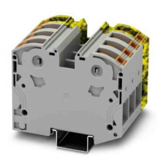 Phoenix Contact Svorkovnice na lištu DIN bez pojistky 3212070, řada: PTPOWER 35, 1 kV Černá, Šedá, Žlutá 2.5 to 35 mm² 1