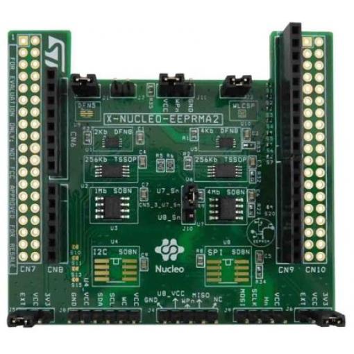 STMicroelectronics Vývojová sada pro paměti X-NUCLEO-EEPRMA2, Standardní deska rozšiřující I²C a SPI EEPROM paměť