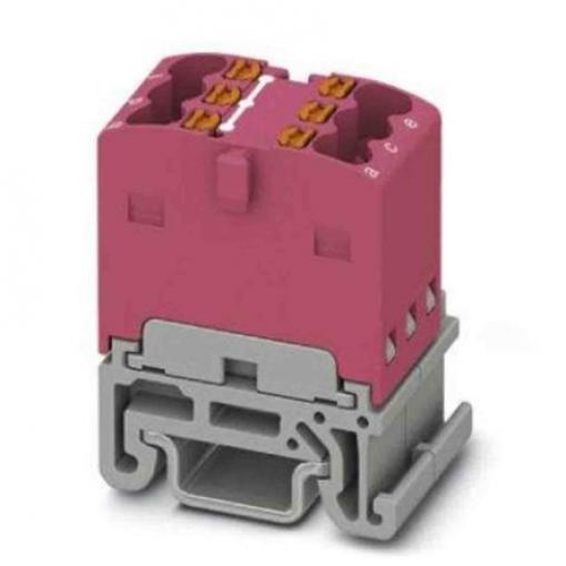 Distribuční blok, počet cest: 6, 17.5A, 500 V
