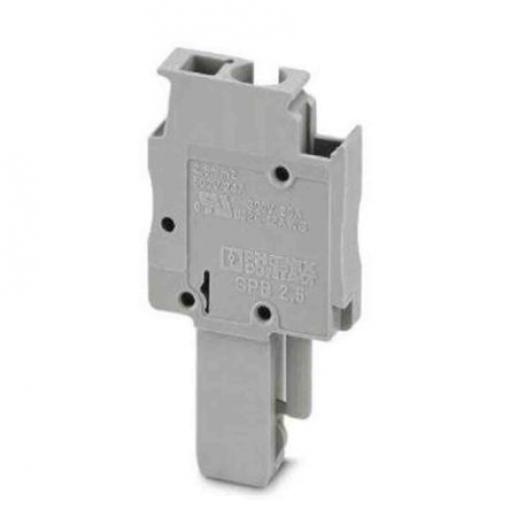 Phoenix Contact Zásuvný blok Terminal, řada: Combi Pluggable Solutions, rozteč: 5.2 mm, počet kontaktů: 1, Šedá