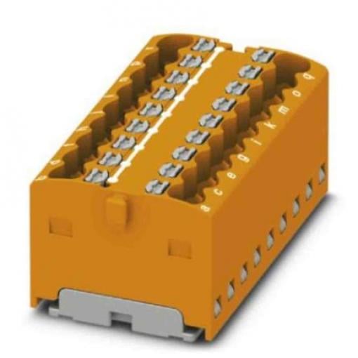 Phoenix Contact Distribuční blok, počet cest: 18, 450 V 17.5A Oranžová