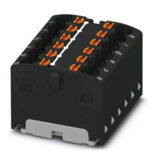 Distribuční blok, počet cest: 12, 17.5A, 450 V