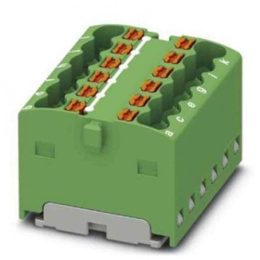 Distribuční blok, počet cest: 12, 17.5A, 450 V