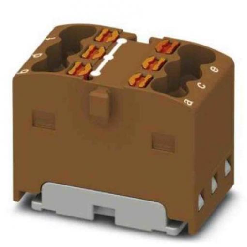 Distribuční blok, počet cest: 6, 17.5A, 450 V