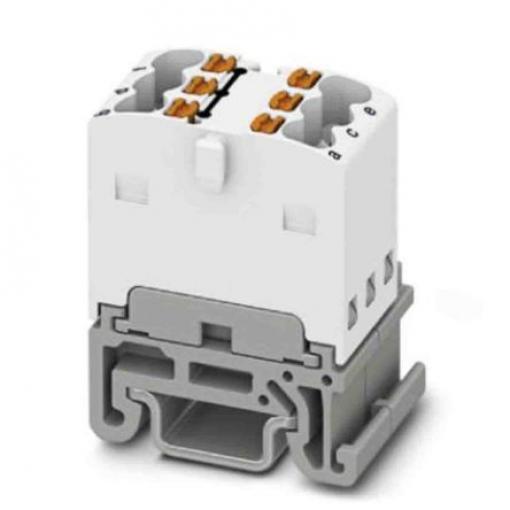 Distribuční blok, počet cest: 6, 17.5A, 500 V