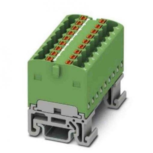 Distribuční blok, počet cest: 18, 17.5A, 500 V