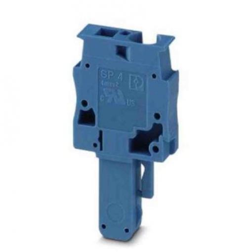 Phoenix Contact Zásuvný blok Terminal, řada: Combi Pluggable Solutions, rozteč: 6.2 mm, počet kontaktů: 1, Modrá