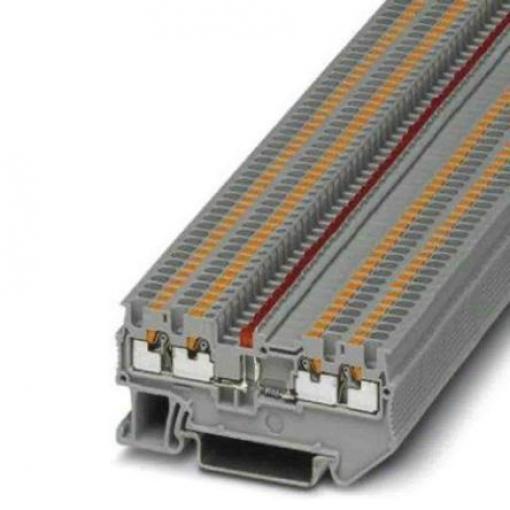 Phoenix Contact Svorkovnice pro montáž na lištu DIN 3210280, řada: PT, 24 V Šedá 4 mm² 1 Zásuvný