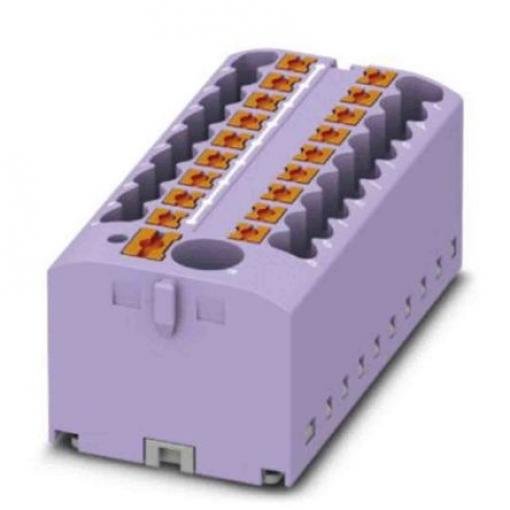 Phoenix Contact Distribuční blok, počet cest: 19, 450 V 24A Fialová