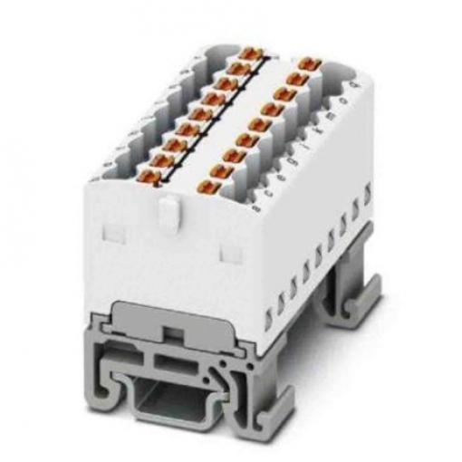 Distribuční blok, počet cest: 18, 17.5A, 500 V